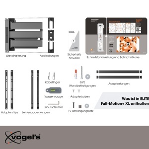 Suport TV Vogels Elite TVM 5845, Schwenkabil, 55-100 inch, Max. 55 kg - Img 8