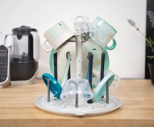 Suport uscare Babymoov Compact pentru biberoane si accesorii modular spatiere ajustabila - Img 2