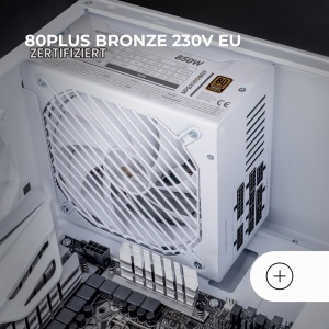 Sursa de alimentare ATX MARS GAMING MPB850SIM, 850W, 80Plus Bronze, Alb - Img 4