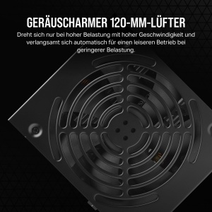 Sursa de alimentare CORSAIR CX650, 650W, 80 Plus Bronze, negru - Img 3