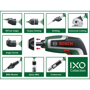 Surubelnita electrica Bosch IXO Set cu nivel de apa 36V 20Ah 55Nm LED 360deg - Img 6