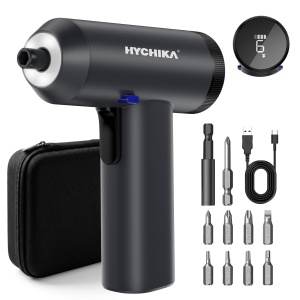 Surubelnita electrica HYCHIKA, 6 Nm, 2200 mAh, cu LED si set de accesorii