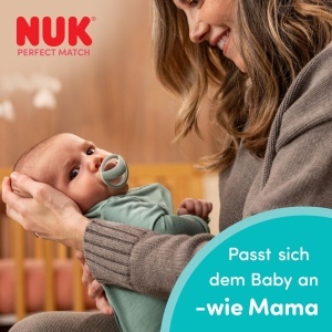 Suze NUK Perfect Match 0-6 luni BeigeRed Set 2 bucati - Img 2