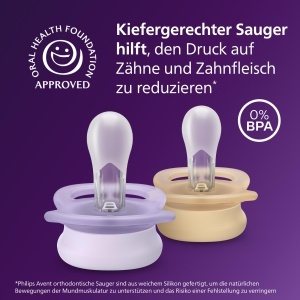 Suzeta Philips Avent Ultra Start SCF07513 0-2 luni BPA-free cu sterilizator set 2 bucati - Img 3