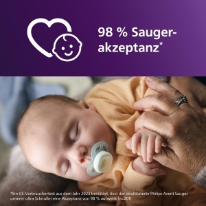 Suzeta Philips Avent Ultra Start SCF07514 BPA Free 0-2 luni Sterilizator inclus - Img 4