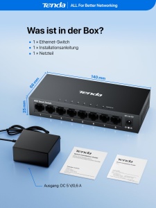 Switch Gestionat Tenda TEG2208D, 8 Porturi Gigabit, Management Cloud - Img 8