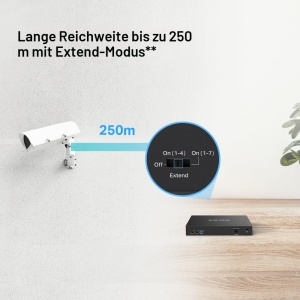 Switch PoE Mercusys MS108GP, 8-Porturi Gigabit, 7 Porturi PoE, 65W - Img 6