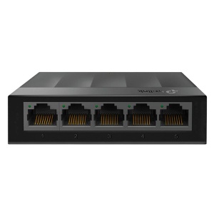 Switch TP-Link LS1005G, 5 porturi, 101001000 Mbps, Negru - Img 2