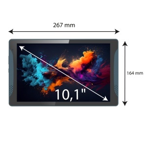 Tablet Logicom Tab Stand Pro 2 - 10.1 inch HD, 64 GB, Android 13, Albastru - Img 4