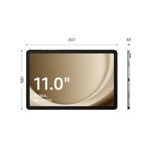 Tableta Android Samsung Galaxy Tab A9 5G 128 GB spatiu de stocare ecran mare sunet 3D fara Simlock fara contract argintiu incl 3 ani garantie producat - Img 4