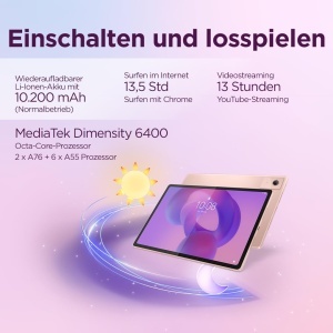 Tableta Lenovo Idea Tab Plus 12.1 8GB RAM 128GB Culoare Rose - Img 8