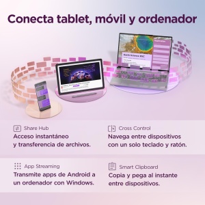 Tableta Lenovo Idea Tab Pro 32,7 cm (12,7 Zoll), 3K (MediaTek Dimensity 8300, 8 GB RAM, 256 GB UFS 4.0, 144 Hz, Wi-Fi 6E, Bluetooth 5.3, Android 14), Grun, inkl. Stift - Img 6
