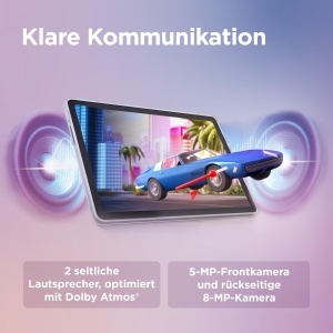 Tableta Lenovo Tab 10.1, 4GB RAM, 64GB, Android, Gri - Img 6