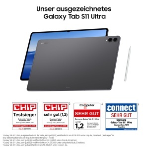 Tableta Samsung Galaxy Tab S11 Ultra 5G, 256 GB, 12 GB RAM, Gri - Img 2