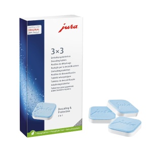 Tablete de decalcifiere JURA - 3 procese de decalcifiere - TUV-certificat