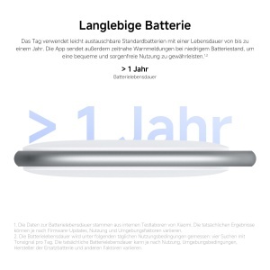 Tag Inteligent Xiaomi, Compatibil Apple Find My si Google Android Find Hub, IP67, 4 bucati - Img 3