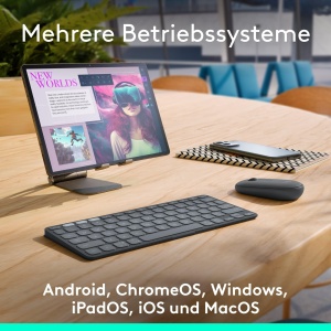 Tastatura Bluetooth Logitech Keys-To-Go 2, portabila, cu protectie, compatibila cu toate sistemele - Img 5