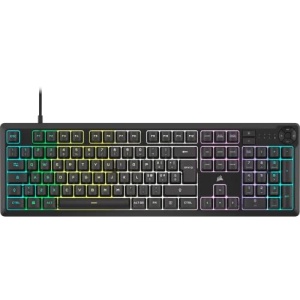 Tastatura de gaming Corsair K55 Core, RGB, neagra, cu comutatoare membrane