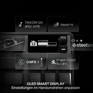 Tastatura gaming SteelSeries APEX PRO TKL Gen 3, OmniPoint 3.0, RGB, USB-C - Img 4