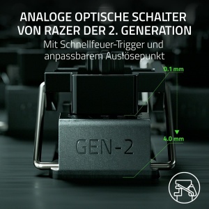 Tastatura Razer Huntsman V3 Pro Tenkeyless, Negru, Switch-uri Optice Analogice - Img 4