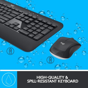 Tastatura si Maus Logitech MK540 Advanced, Wireless, QWERTY, Spritzwassergeschutz - Img 4