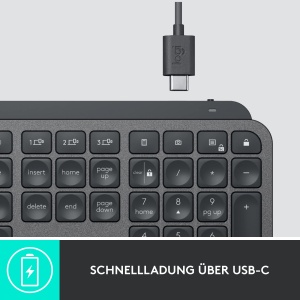 Tastatura wireless Logitech MX Keys pentru afaceri, iluminare, confort, stabilitate - Img 9