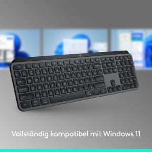 Tastatura wireless Logitech MX Keys S Plus Graphite iluminare inteligenta Bluetooth multi-device - Img 4