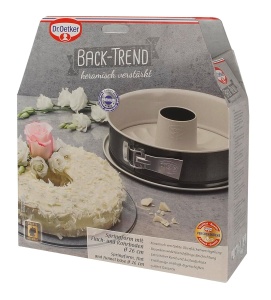 Tava de copt Dr. Oetker Premium, 27 cm, antiaderenta, gri, cu 5 ani garantie - Img 3
