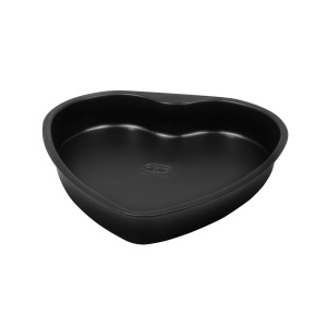Tava de copt in forma de inima Dr. Oetker, 25 cm, antiaderenta, din otel