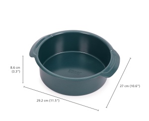 Tava de copt Joseph Joseph Nest Bake, 23 cm, Karbonstahl, Antihaft, Design compact - Img 4