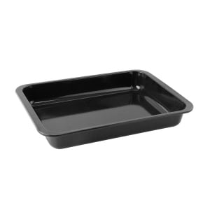 Tava de copt pentru cuptor Zenker Special - Tava de copt premium 400x290x60mm, 4300ml, garantie de 10 ani, rezistenta la caldura, sigura pentru masina de spalat vase, neagra