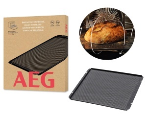 Tava de copt perforata AEG COTE2CBAKE, antiaderenta, ceramica, 46.3 x 38.5 x 1.1 cm