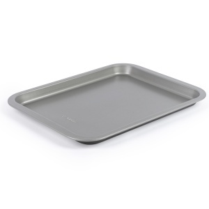 Tava de copt Salter Essentials 41 cm, antiaderenta, din otel carbon