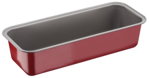Tava de copt Tefal Delibake, 30 cm, otel, rosu
