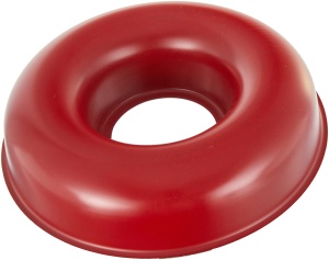 Tava Gugelhupf IBILI MOLDE SAVARIN Venus 24 cm, NegruRosu, Metal - Img 2