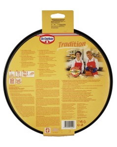 Tava pentru pizza Dr Oetker Tradition O 28 cm antiaderenta otel rezistenta la temperaturi de pana la 230degC - Img 8