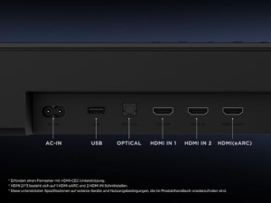 TCL Q85H Pro Soundbar 714 canale difuzor home theater de 860 W cu Cinema Surround Dolby Atmos DTSX expansiune de sunet Bluetooth 51 HDMI eARC USB opti - Img 10