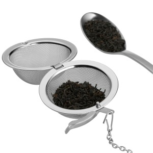 Teasieb WMF Gourmet, 5 cm, Cromargan, cu lant - Img 2