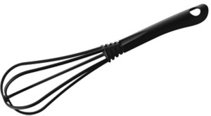 Tel de bucatarie Fackelmann Nero, 295mm, rezistent la caldura, negru