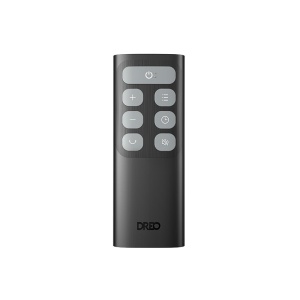 Telecomanda DREO pentru Ventilatoare de Turma, Fara Baterii, Display Iluminat, Negru