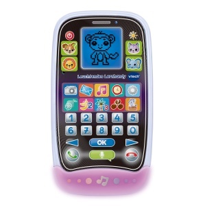 Telefon de jucarie VTech Leuchtendes Lernhandy pentru copii 3-6 ani, cu 12 activitati