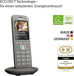 Telefon fara fir Gigaset CL660HX, design modern, display colorat, compatibil cu routere - Img 5
