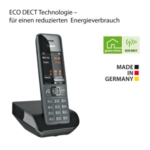 Telefon fara fir Gigaset Comfort 520 Titan-Negru Ecran Color Protectie Apeluri - Img 5