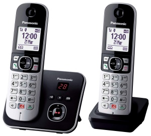 Telefon fara fir Panasonic KX-TG6862 Duo cu LCD mare, Anunturi vocale, Reducere zgomot - Img 3