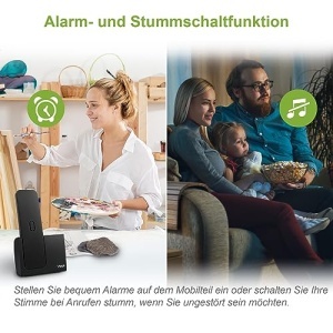 Telefon fara fir VTech LS1000 DECT ecran iluminat functie handsfree ECO Mode - Img 11