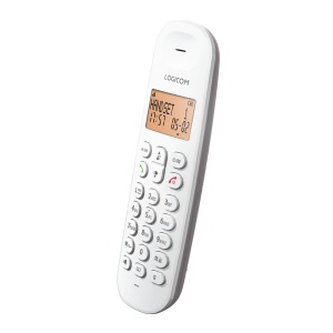 Telefon fix fara fir Logicom ILOA 150 Display 4 linii, Freisprech, Taupe - Img 3