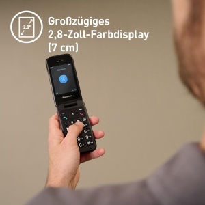 Telefon mobil Panasonic KX-TF600, 4G, 290 ore standby, USB-C, negru - Img 5