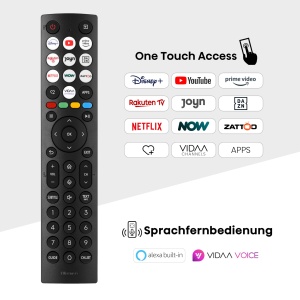 Televizor Hisense 43E6NT de 108 cm (43"), Smart TV 4K UHD, Color de precizie, HDR, Dolby Vision, 60 Hz, Tuner triplu DVB-C/S/S2/T/T2, WiFi, HDMI 2.1, Bluetooth, Alexa incorporat, Negru, [2024] - Img 5