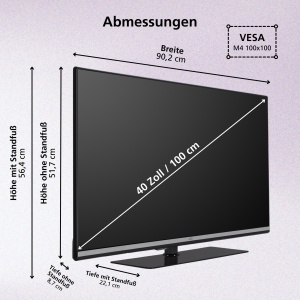 Televizor QLED JVC LT-40VQF5655, 40 inch, Full HD, Smart TV - Img 3