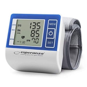 Tensiometru de incheietura Esperanza ECB001, design ultraflat, afisaj LCD mare